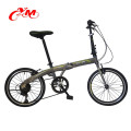 Alibaba Faltrad zum Verkauf / Faltrad 20 Zoll Räder / Aluminiumlegierung leichtestes Faltrad